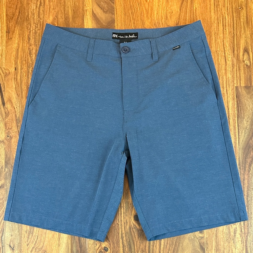Travis Mathew Men’s Flat Front Performance Golf Shorts